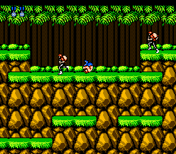 
Contra | NES | gameplay screenshot | Data by MobyGames.com