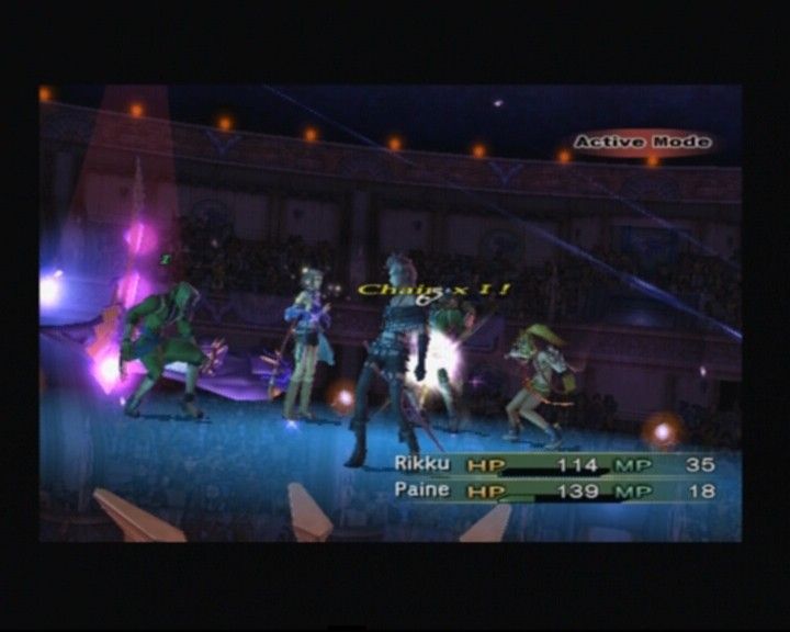 Final Fantasy X-2 | PlayStation 2 | gameplay screenshot | region=Japan | source-country= | zypher-v2 | moby-09adae9461ed | Data by MobyGames.com