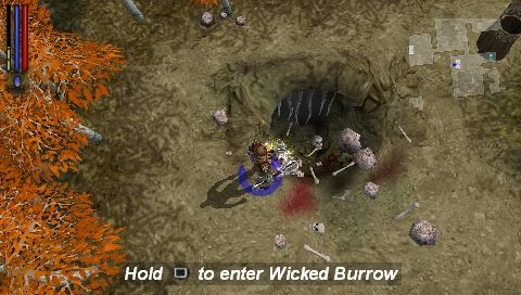 Untold Legends: Brotherhood of the Blade | PSP | gameplay screenshot | region=North America | source-country= | zypher-v2 | moby-e979fb010ae9 | Data by MobyGames.com