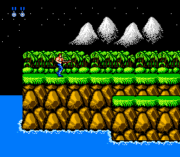 
Contra | NES | gameplay screenshot | Data by MobyGames.com
