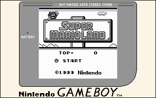 
Super Mario Land | Game Boy | gameplay screenshot | Data by MobyGames.com