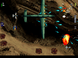 
Strikers 1945 | PlayStation | gameplay screenshot | Data by MobyGames.com