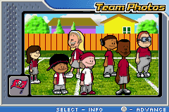 Backyard Football 2006 | Game Boy Advance | gameplay screenshot | region=North America | source-country= | zypher-v2 | moby-1f409c47aeeb | Data by MobyGames.com