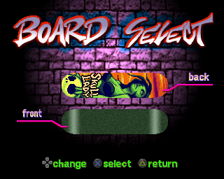 Street Sk8er | PlayStation | gameplay screenshot | Region: North America | source-country= | Data by MobyGames.com