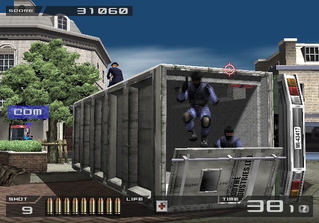 
Time Crisis II | PlayStation 2 | gameplay screenshot | Data by MobyGames.com