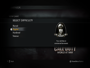 Call of Duty: World at War | Wii | gameplay screenshot | region=North America | source-country= | zypher-v2 | moby-29d15b8fefde | Data by MobyGames.com