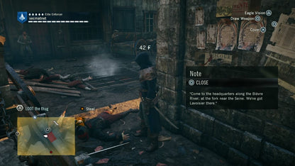 
Assassin's Creed: Unity (Limited Edition) | PlayStation 4 | gameplay screenshot | Region: North America | source-country= | Data by MobyGames.com