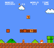 
Super Mario Bros | NES | gameplay screenshot | Data by MobyGames.com