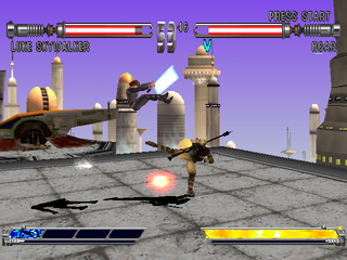 
Star Wars: Masters of Teräs Käsi | PlayStation | gameplay screenshot | Data by MobyGames.com