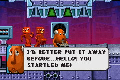 
Gumby vs. the Astrobots | Game Boy Advance | gameplay screenshot | Data by MobyGames.com