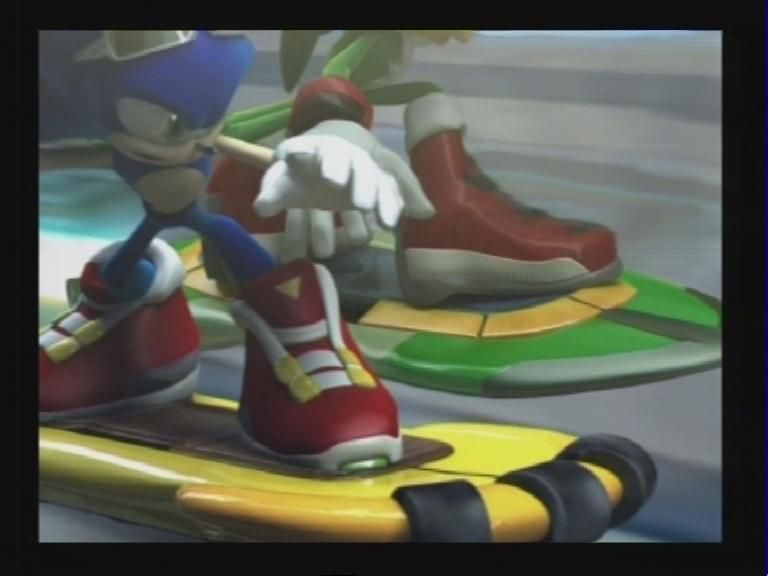 
Sonic Riders | PlayStation 2 | gameplay screenshot | Data by MobyGames.com