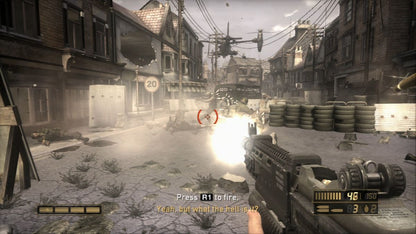 
Resistance: Fall of Man | PlayStation 3 | gameplay screenshot | Data by MobyGames.com
