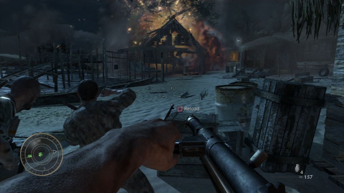 Call of Duty: World at War | PlayStation 3 | gameplay screenshot | region=North America | source-country= | zypher-v2 | moby-68c6ddbb2d61 | Data by MobyGames.com