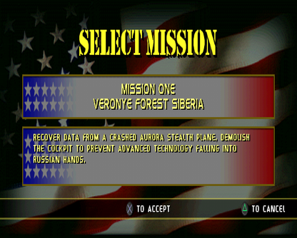 Spec Ops: Stealth Patrol | PlayStation | gameplay screenshot | region=North America | source-country= | zypher-v2 | moby-45843810230d | Data by MobyGames.com