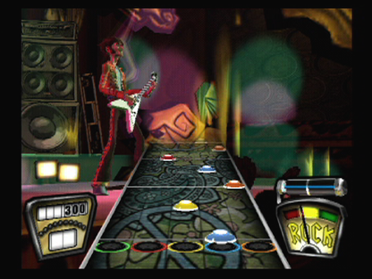 Guitar Hero | PlayStation 2 | gameplay screenshot | region=North America | source-country= | zypher-v2 | moby-1dd47be7e86e | Data by MobyGames.com