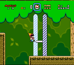 
Super Mario World | SNES | gameplay screenshot | Data by MobyGames.com