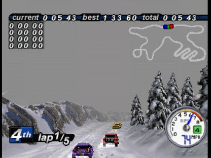 
Rally Cross 2 | PlayStation | gameplay screenshot | Data by MobyGames.com