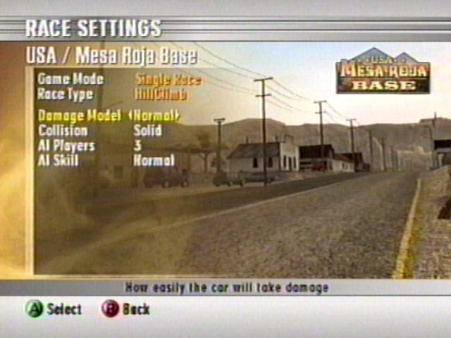 RalliSport Challenge 2 | Xbox | gameplay screenshot | region=North America | source-country= | zypher-v2 | moby-db863abfbad7 | Data by MobyGames.com