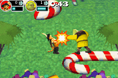 
Shrek SuperSlam | Game Boy Advance | gameplay screenshot | Data by MobyGames.com