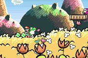 
Yoshi's Island: Super Mario Advance 3 | Game Boy Advance | gameplay screenshot | Region: North America | source-country= | Data by MobyGames.com