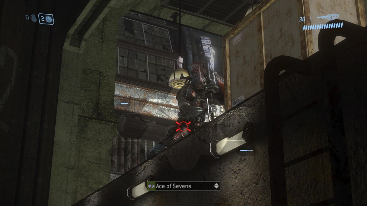 Halo 3 | Xbox 360 | gameplay screenshot | region=North America | source-country= | zypher-v2 | moby-33c0234e656c | Data by MobyGames.com