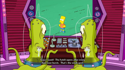 
The Simpsons Game | Xbox 360 | gameplay screenshot | Region: North America | source-country= | Data by MobyGames.com
