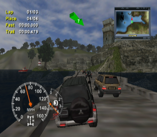
4x4 Evo 2 | GameCube | gameplay screenshot | Data by MobyGames.com