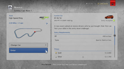 
Gran Turismo 6 - Anniversary Edition | PlayStation 3 | gameplay screenshot | Data by MobyGames.com