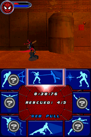 
Spider-Man 2 | Nintendo DS | gameplay screenshot | Data by MobyGames.com