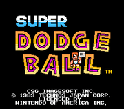 
Super Dodge Ball | NES | gameplay screenshot | Data by MobyGames.com