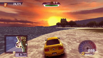 
Test Drive Unlimited | PSP | gameplay screenshot | Data by MobyGames.com