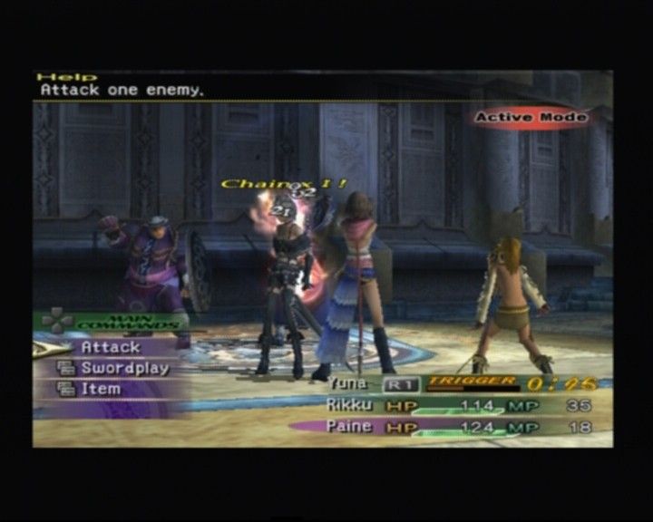 Final Fantasy X-2 | PlayStation 2 | gameplay screenshot | Data by MobyGames.com