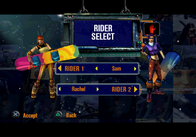 
Dark Summit | PlayStation 2 | gameplay screenshot | Data by MobyGames.com