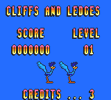 
Desert Speedtrap starring Road Runner and Wile E. Coyote | Game Gear | gameplay screenshot | Data by MobyGames.com