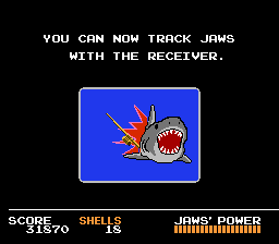 
Jaws | NES | gameplay screenshot | Data by MobyGames.com