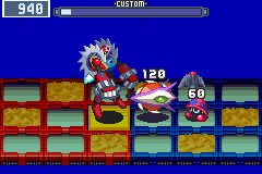 Mega Man Battle Network 3: White Version | Game Boy Advance | gameplay screenshot | region=North America | source-country= | zypher-v2 | moby-f03604abd687 | Data by MobyGames.com