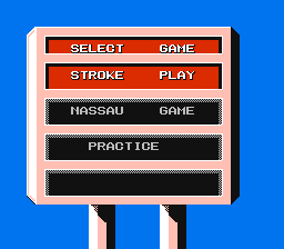 
Lee Trevino's Fighting Golf | NES | gameplay screenshot | Data by MobyGames.com