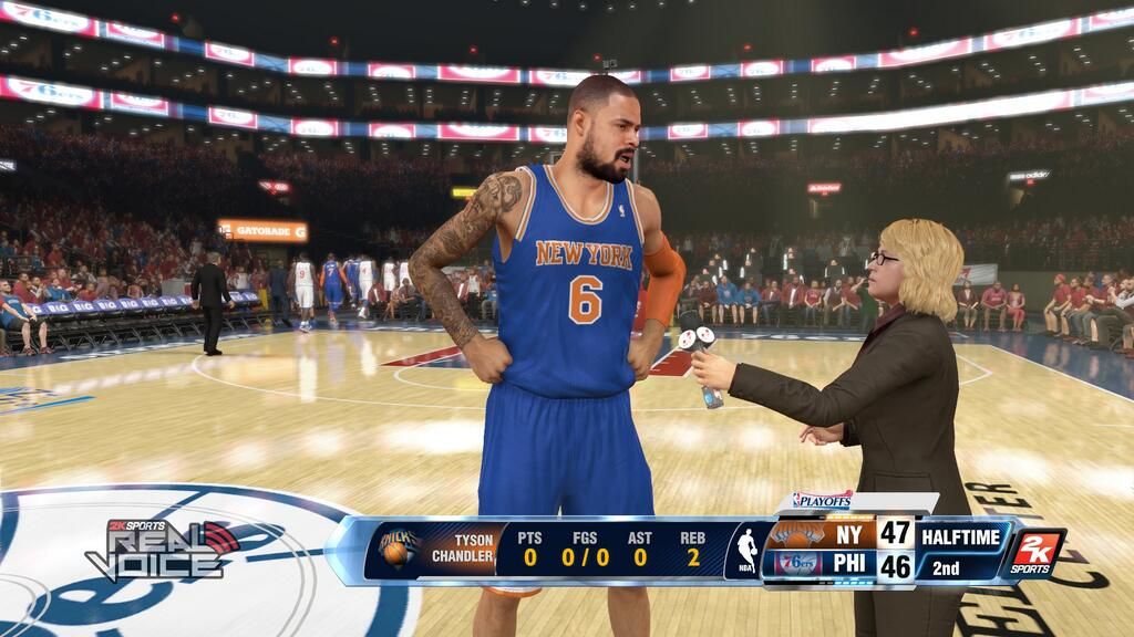 
NBA 2K14 | PlayStation 4 | gameplay screenshot | Data by MobyGames.com
