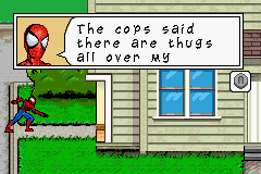 Ultimate Spider-Man | Game Boy Advance | gameplay screenshot | Data by MobyGames.com