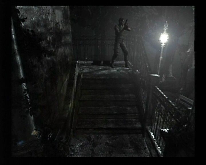 Resident Evil | GameCube | gameplay screenshot | region=North America | source-country= | zypher-v2 | moby-4535d2d2e70f | Data by MobyGames.com