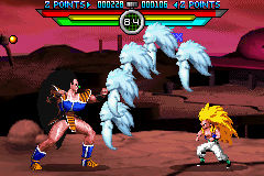 
Dragon Ball Z: Taiketsu | Game Boy Advance | gameplay screenshot | Data by MobyGames.com