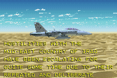 
Super Hornet F/A 18F | Game Boy Advance | gameplay screenshot | Data by MobyGames.com