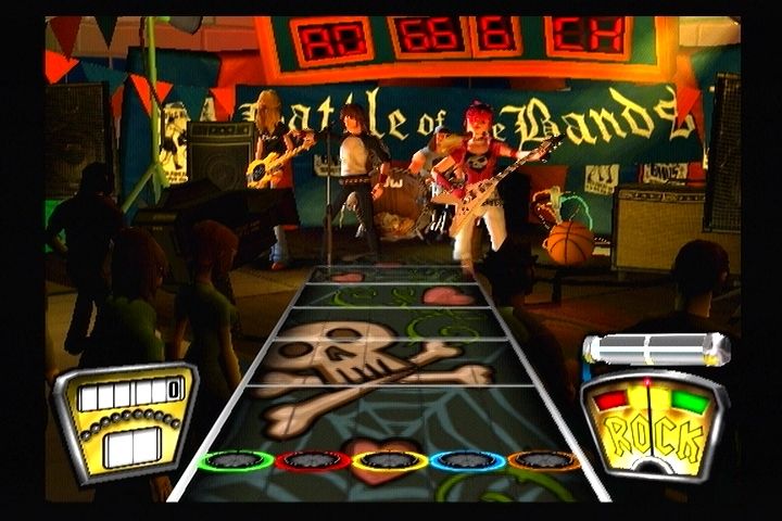 Guitar Hero II | PlayStation 2 | gameplay screenshot | Region: North America | source-country= | Data by MobyGames.com