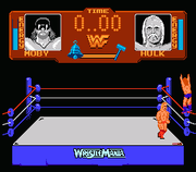 
WWF WrestleMania | NES | gameplay screenshot | Data by MobyGames.com