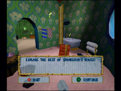 SpongeBob SquarePants: Battle for Bikini Bottom | GameCube | gameplay screenshot | region=North America | source-country= | zypher-v2 | moby-dce51401ef44 | Data by MobyGames.com