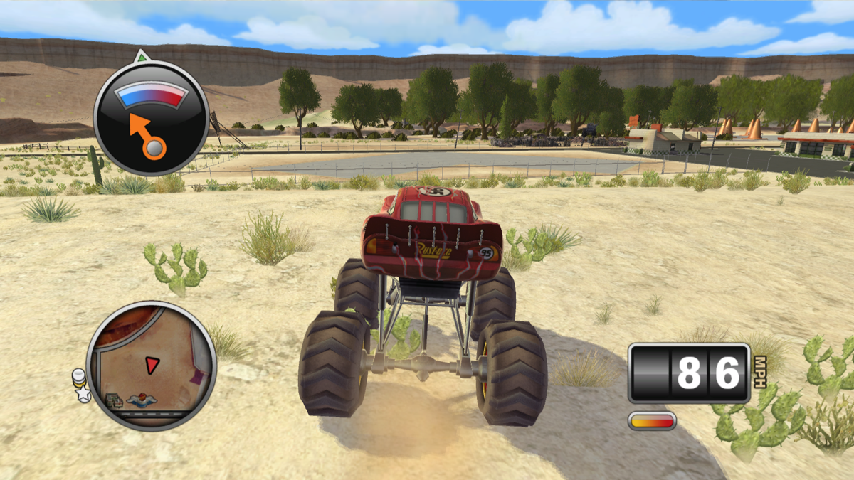 Disney•Pixar Cars: Mater-National Championship | PlayStation 3 | gameplay screenshot | Data by MobyGames.com