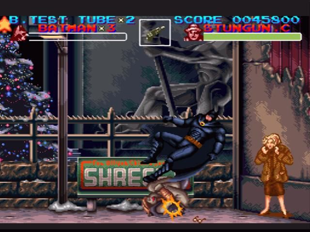 
Batman Returns | SNES | gameplay screenshot | Data by MobyGames.com