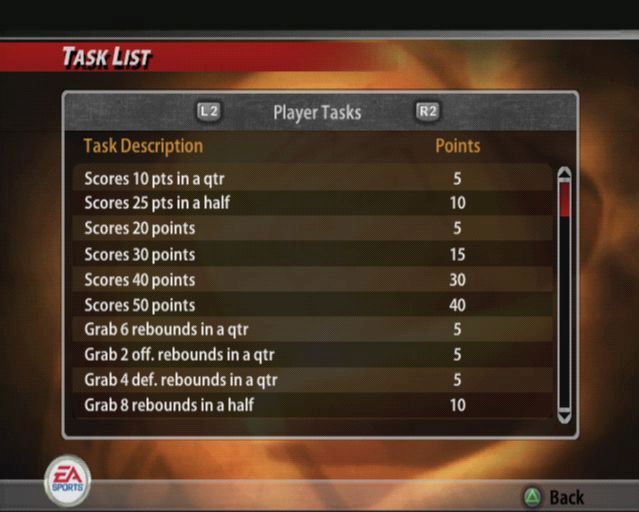 NBA Live 2005 | PlayStation 2 | gameplay screenshot | Region: North America | source-country= | Data by MobyGames.com