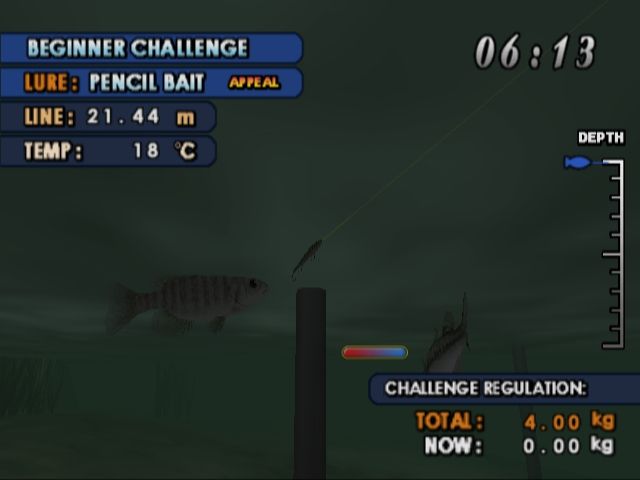 Fisherman's Bass Club | PlayStation 2 | gameplay screenshot | region=North America | source-country= | zypher-v2 | moby-d92882a773c3 | Data by MobyGames.com