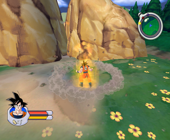Dragon Ball Z: Sagas | GameCube | gameplay screenshot | region=North America | source-country= | zypher-v2 | moby-66aa1cda7f40 | Data by MobyGames.com